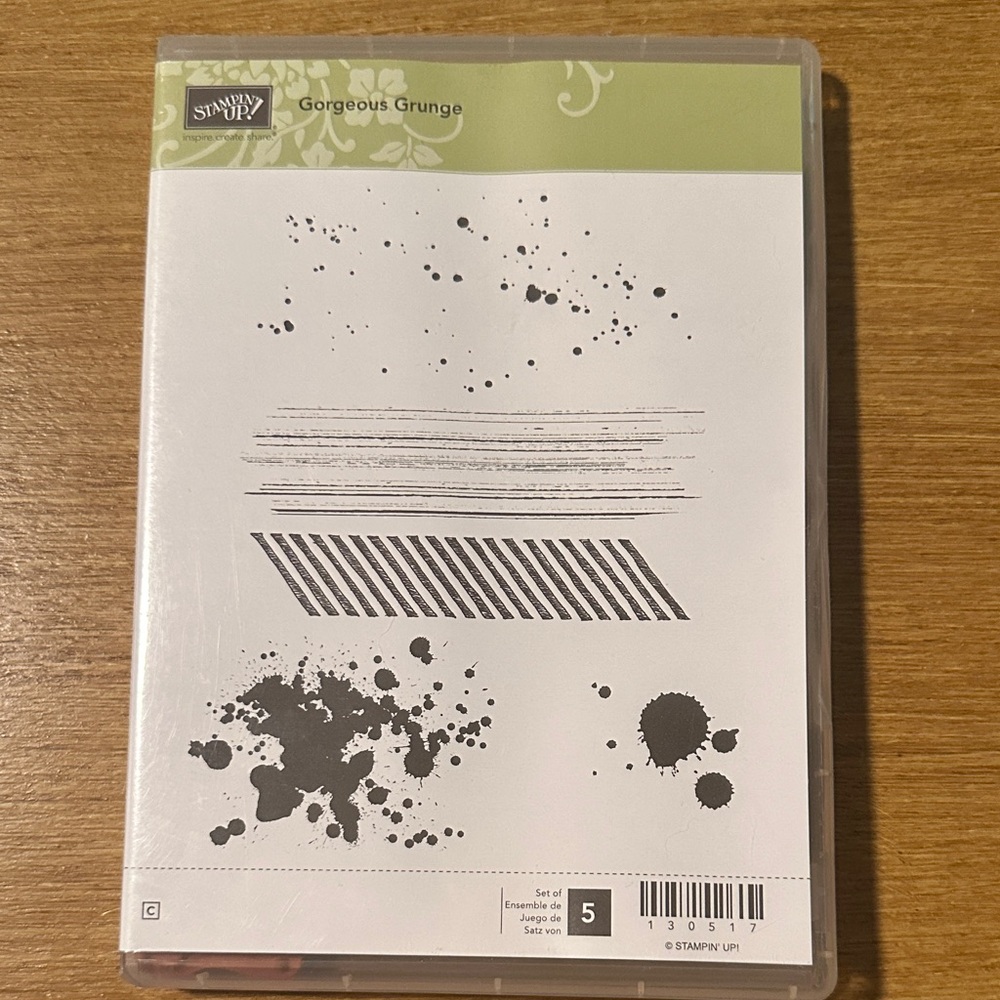 Stampin' Up! Gorgeous Grunge Stamp Set
